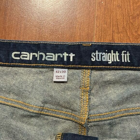 NWOT Carhartt Men’s Rugged Flex Straight Jeans Size 42 x 30. - Picture 6 of 8